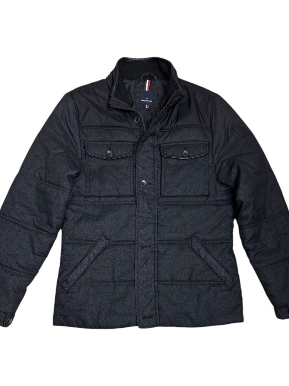 DANIEL HECHTER Designer Insulated Casual Designer Winter Puffer Parka Coat Men M